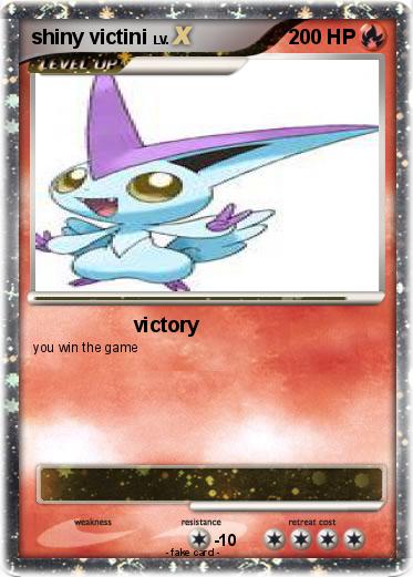 Pokemon shiny victini