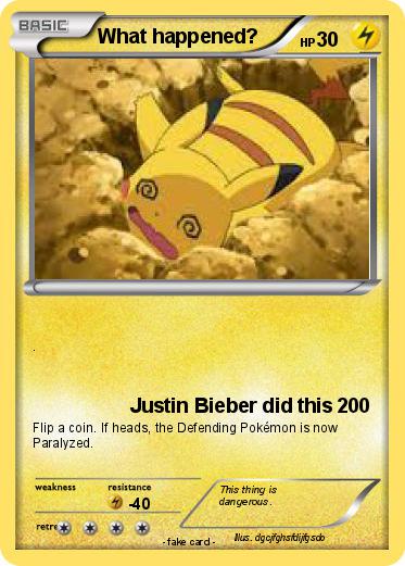 Pokemon What happened?