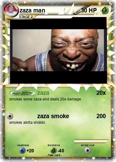 Pokemon zaza man