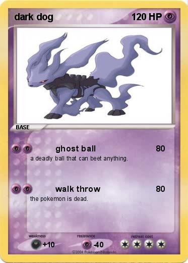 Pokemon dark dog