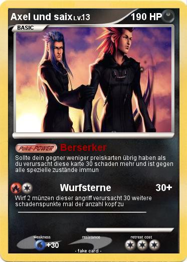 Pokemon Axel und saix