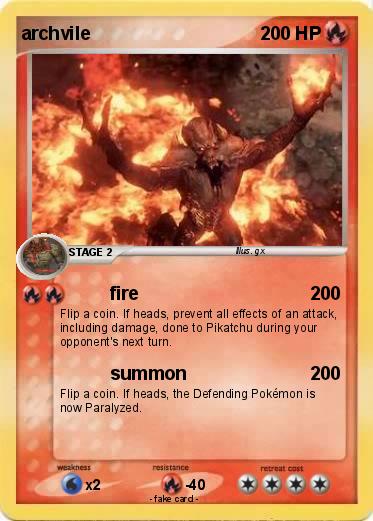 Pokemon archvile