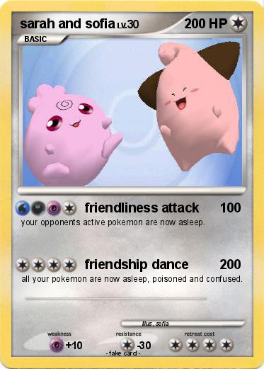 Pokemon sarah and sofia