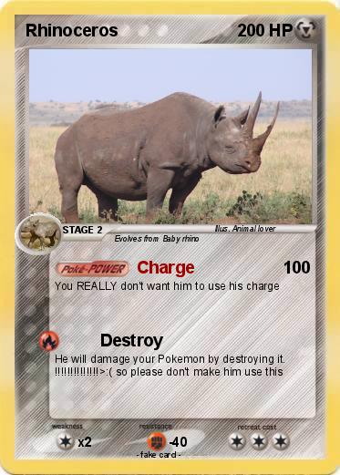 Pokemon Rhinoceros