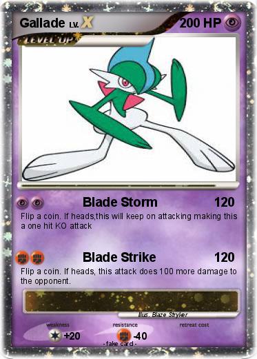 Pokemon Gallade