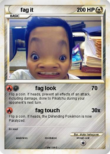 Pokemon fag it