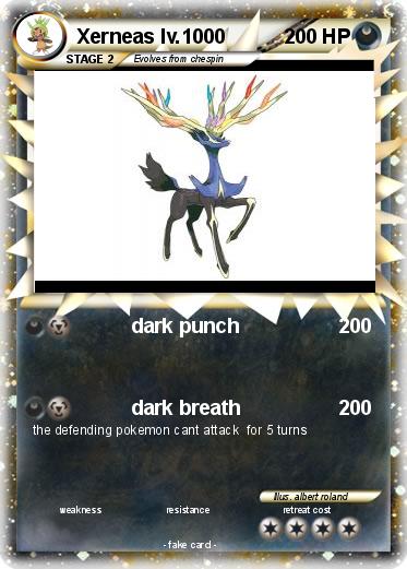 Pokemon Xerneas lv.1000