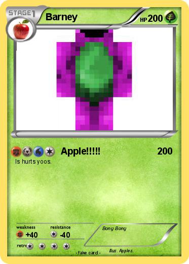 Pokemon Barney