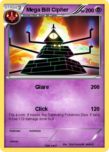 Pokemon Mega Bill Cipher