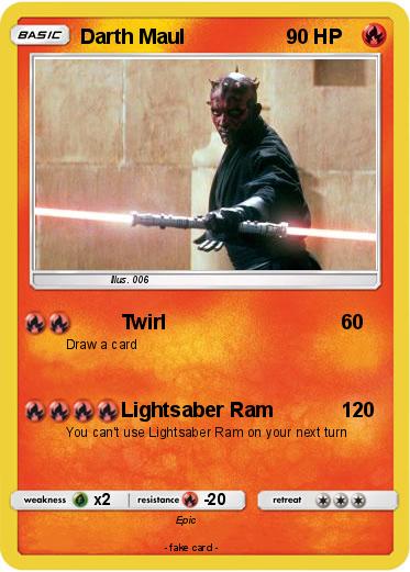 Pokemon Darth Maul