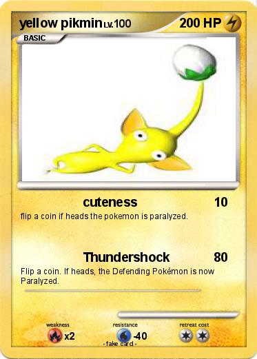 Pokemon yellow pikmin