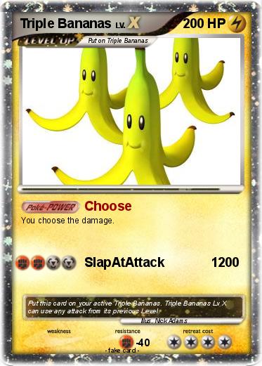 Pokemon Triple Bananas