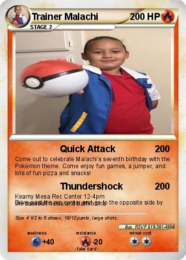 Pokemon Trainer Malachi