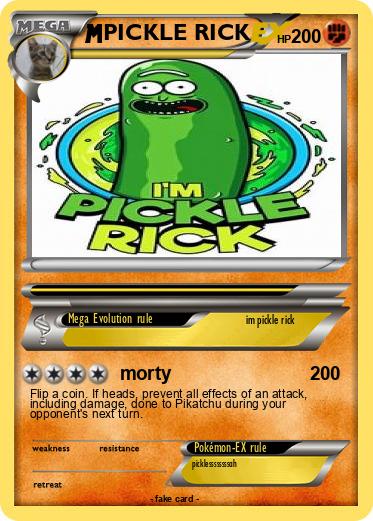 Pokemon PICKLE RICK