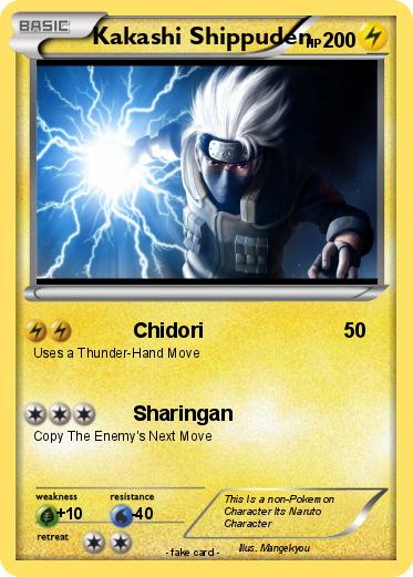 Pokemon Kakashi Shippuden