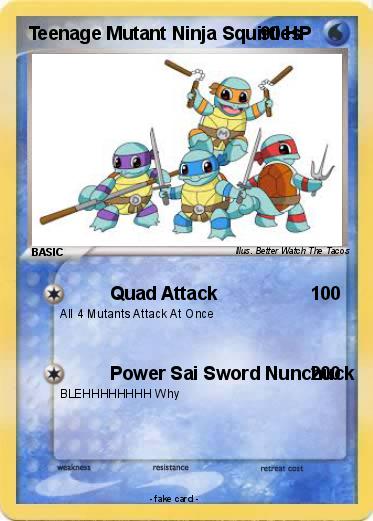 Pokemon Teenage Mutant Ninja Squirtles