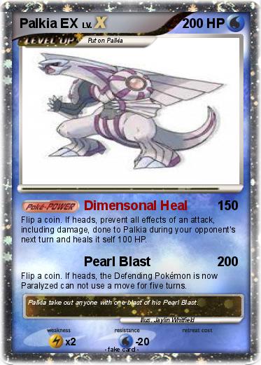 Pokemon Palkia EX