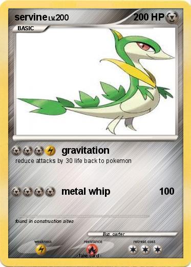 Pokemon servine
