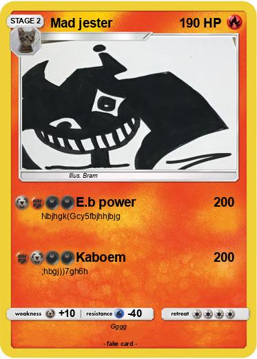 Pokemon Mad jester