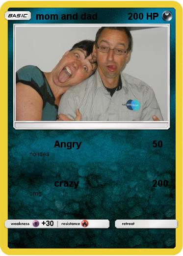Pokemon mom and dad