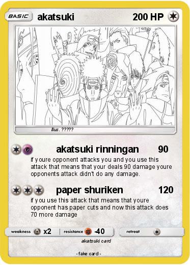 Card do pou da akatsuki