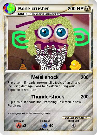 Pokemon Bone crusher