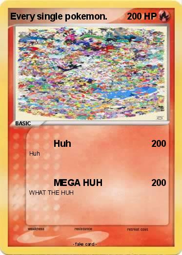 Pokemon Every single pokemon.