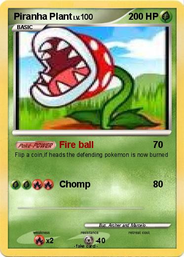Pokemon Piranha Plant