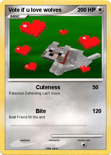 Pokemon Vote if u love wolves