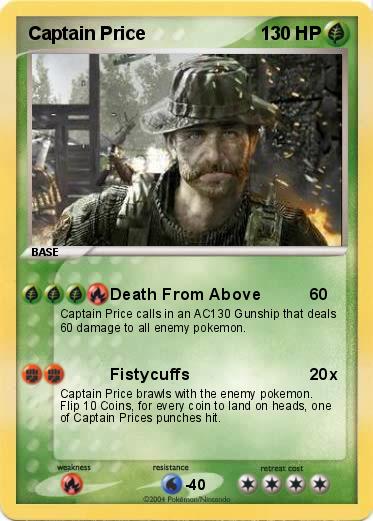Pokemon Captain Price