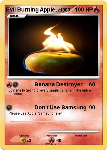 Pokemon Evil Burning Apple