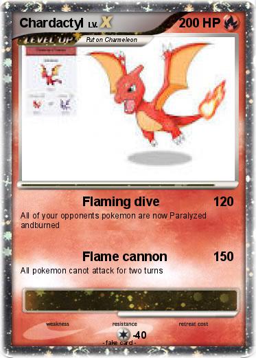 Pokemon Chardactyl