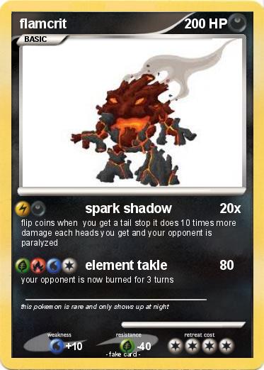 Pokemon flamcrit