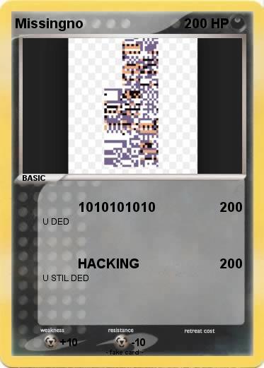Pokemon Missingno