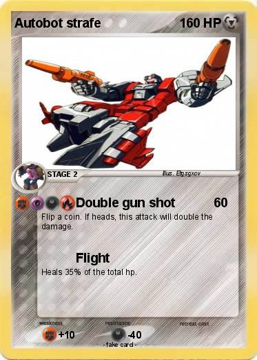 Pokemon Autobot strafe