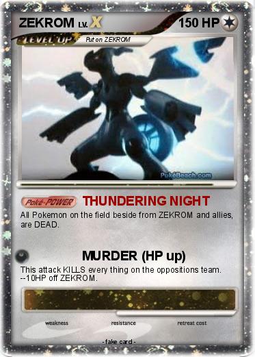 Pokemon ZEKROM
