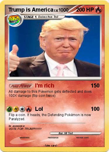 Pokemon Trump is America
