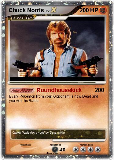Pokemon Chuck Norris