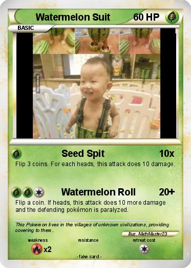 Pokemon Watermelon Suit
