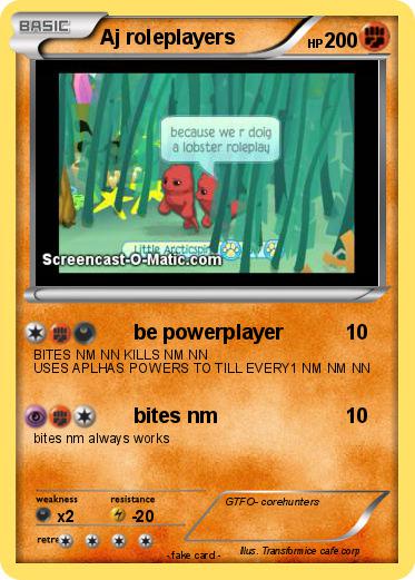 Pokemon Aj roleplayers