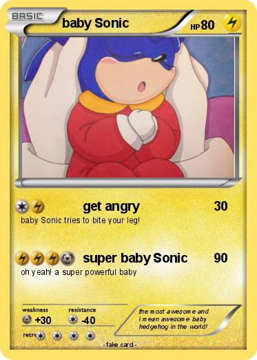 Pokemon baby Sonic