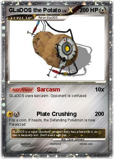 Pokemon GLaDOS the Potato