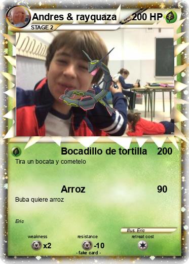 Pokemon Andres & rayquaza