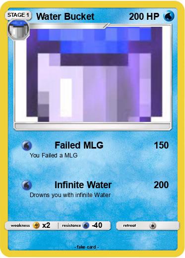 Pokemon Water Bucket