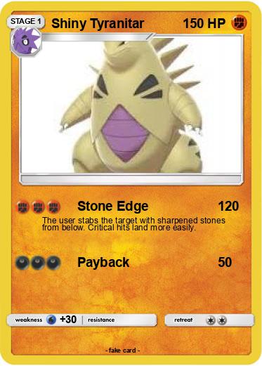 Pokemon Shiny Tyranitar