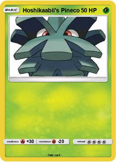 Pokemon Hoshikaabii's Pineco