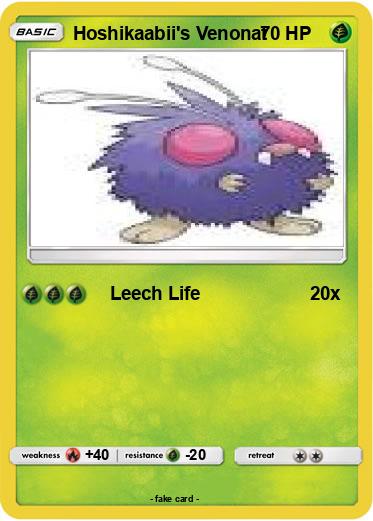 Pokemon Hoshikaabii's Venonat