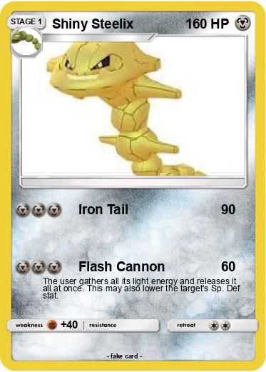 Pokemon Shiny Steelix