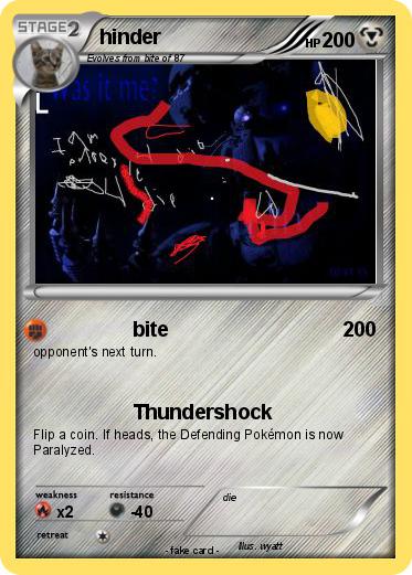 Pokemon hinder