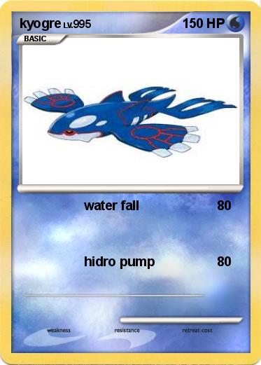 Pokemon kyogre